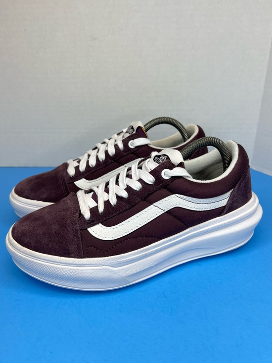 Vans Shoes - Vans Old Skool Overt CC Platform Sneaker Womens 9 Color:Wine Tasting LKNW!